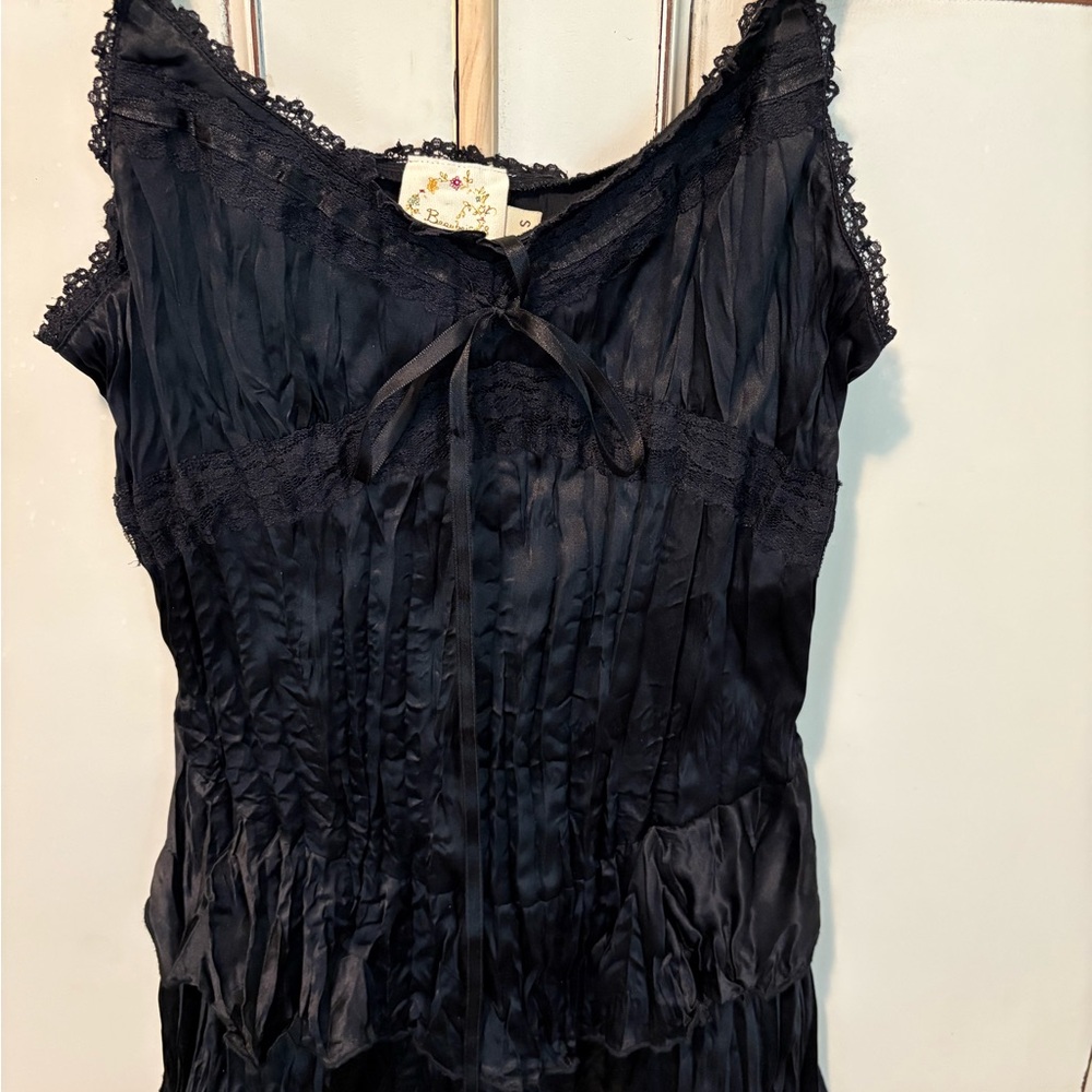 Beaubois Black Lace Blouse